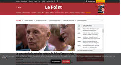 Desktop Screenshot of lepoint.fr
