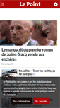 Mobile Screenshot of lepoint.fr