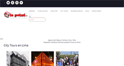 Desktop Screenshot of lepoint.com.pe